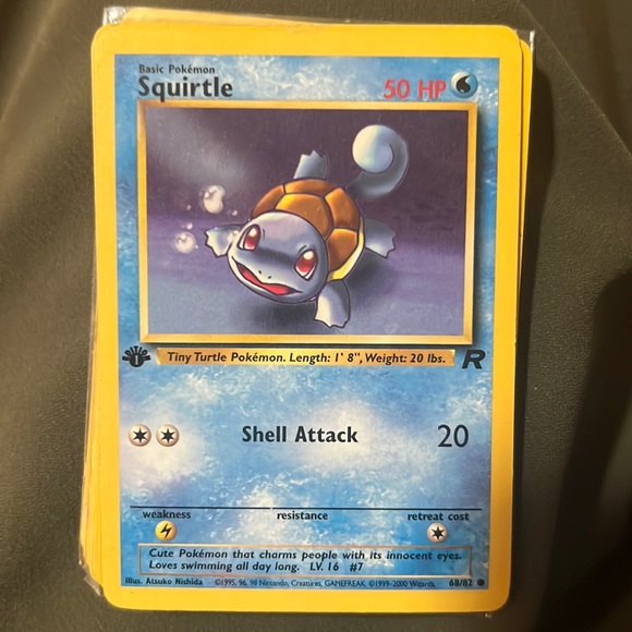 Squirtle 1st edition